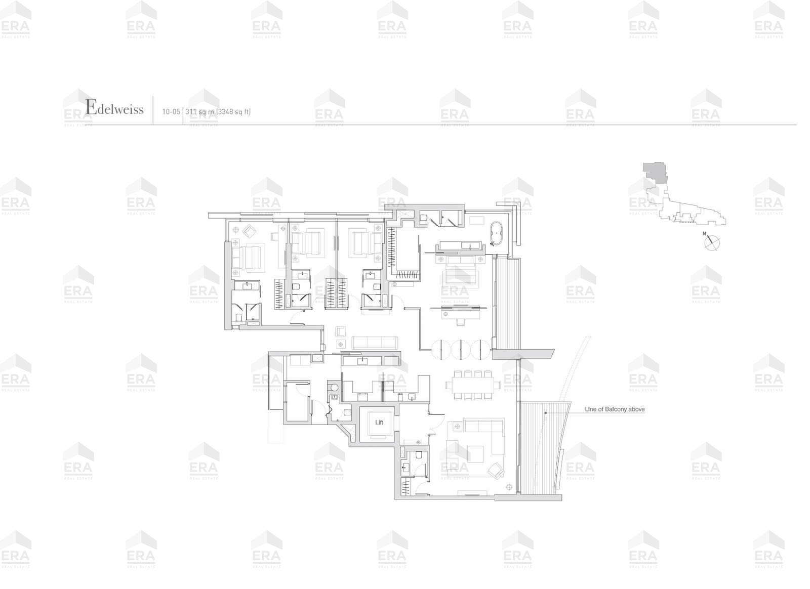 Edelweiss(3) · 3,348 sqft floor plan