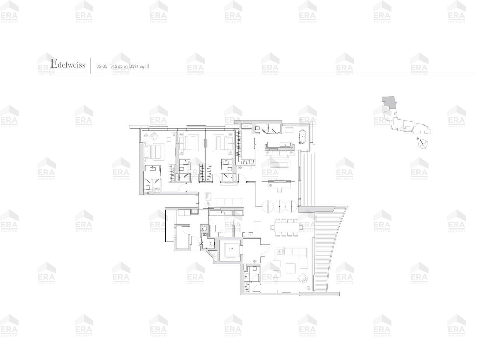 Edelweiss(1) · 3,402 sqft floor plan