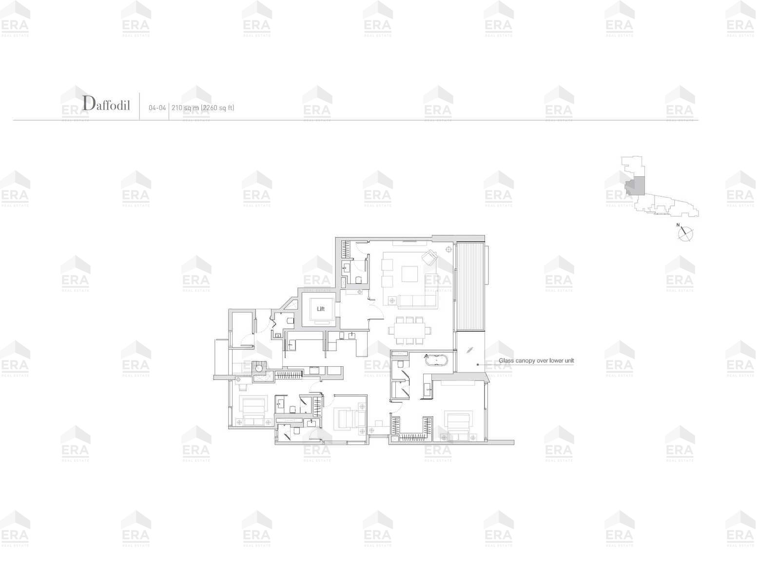 Daffodil · 2,260 sqft floor plan