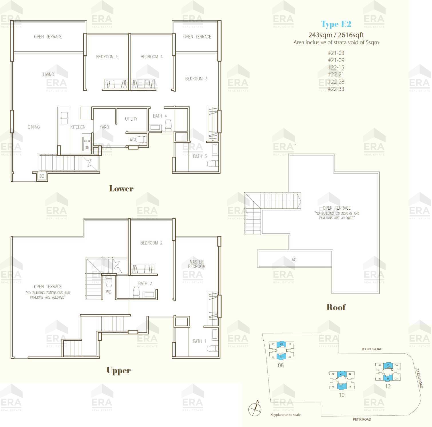 E2 · 2,616 sqft floor plan