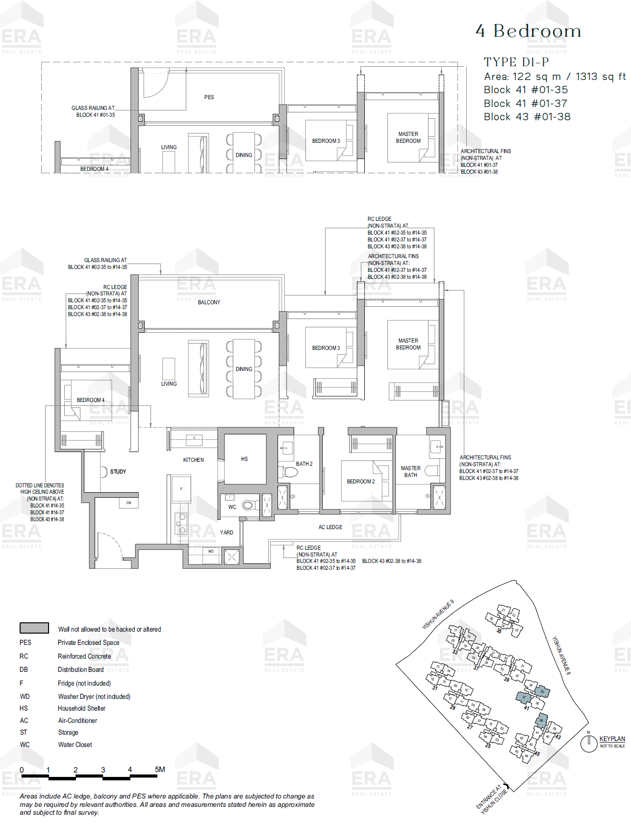 D1-P · 1,313 sqft floor plan