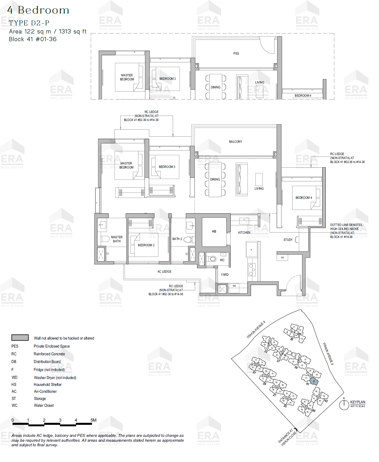 D2-P · 1,313 sqft floor plan