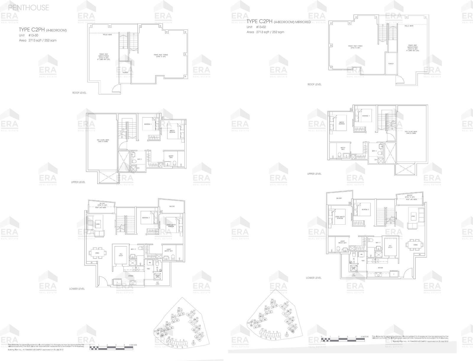 C2PH · 2,713 sqft floor plan