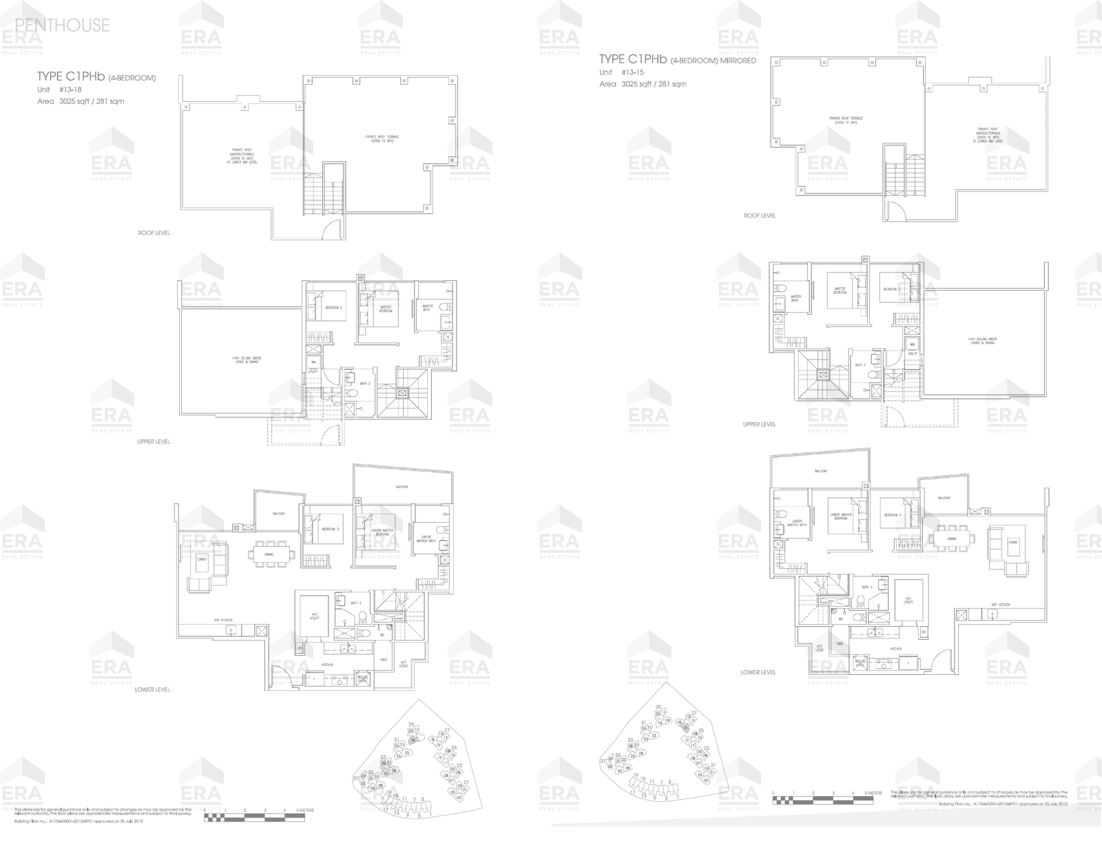 C1PHb · 3,025 sqft floor plan