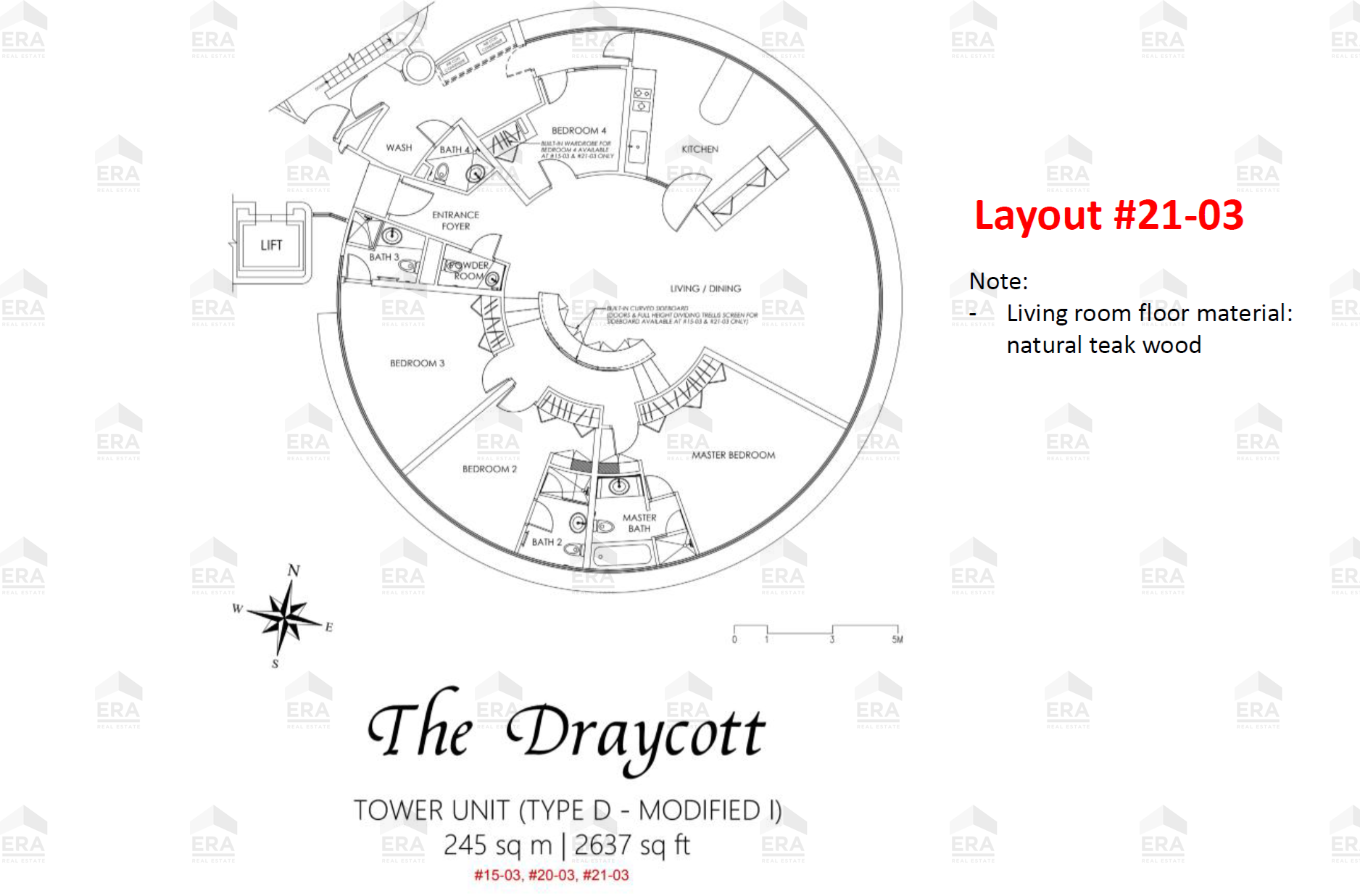 D-MODIFIED I · 2,637 sqft floor plan