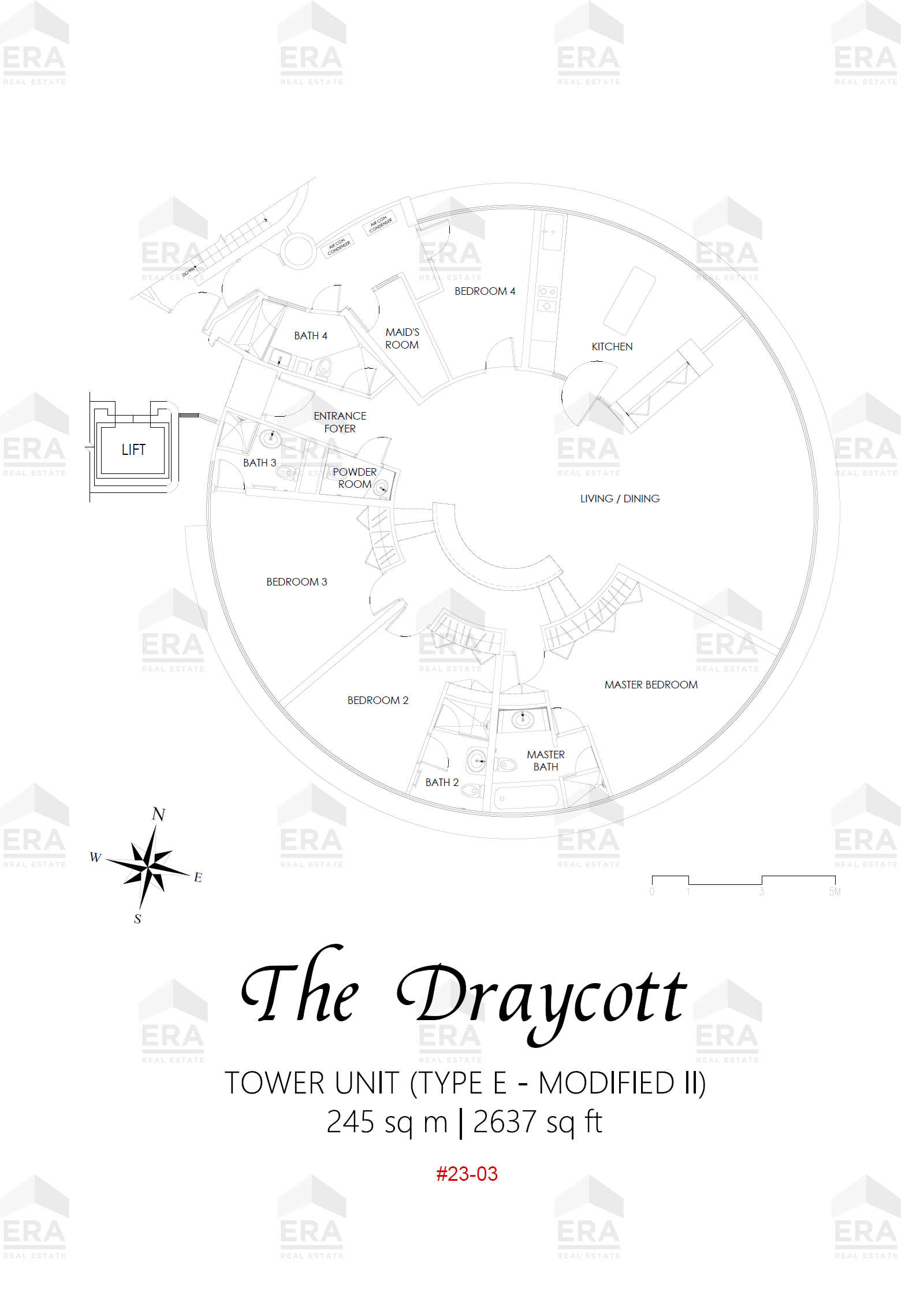 E-MODIFIED II · 2,637 sqft floor plan