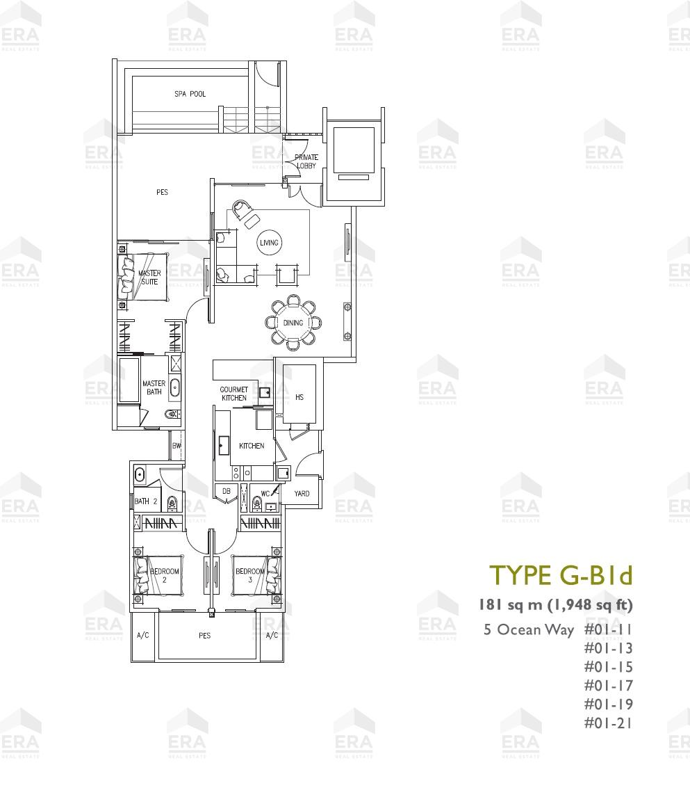G-B1d · 1,948 sqft floor plan