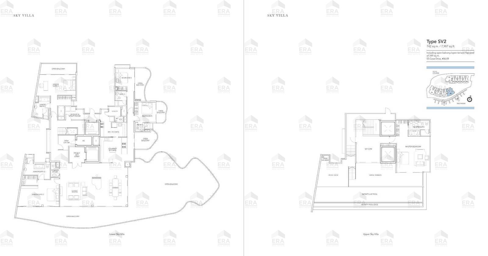 SV2 · 7,987 sqft floor plan