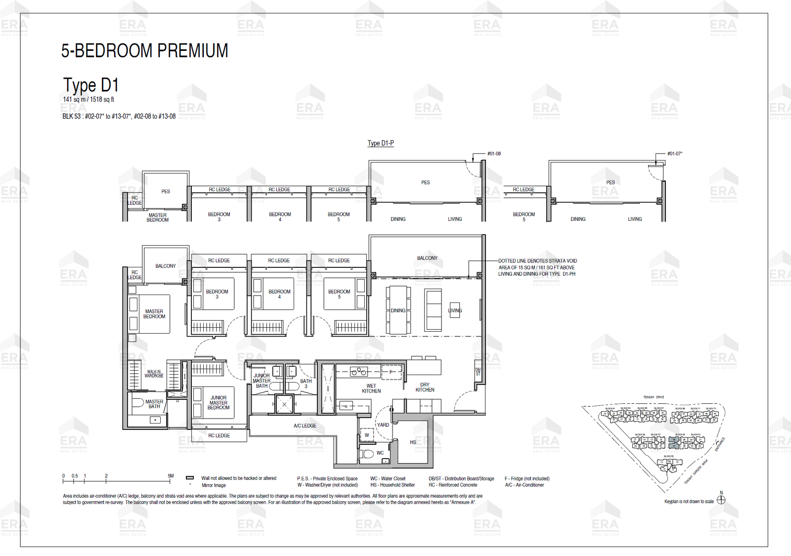 D1 · 1,518 sqft floor plan