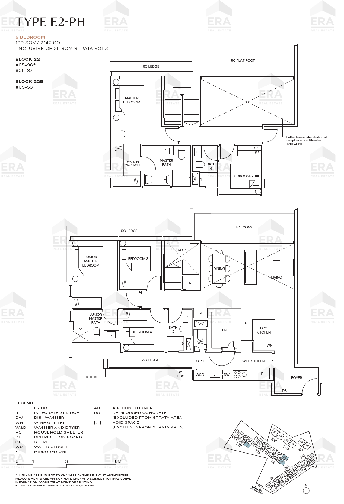 E2-PH · 2,142 sqft floor plan