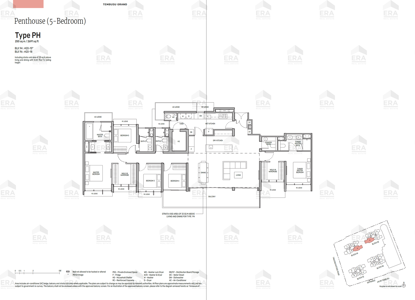 PH · 2,691 sqft floor plan