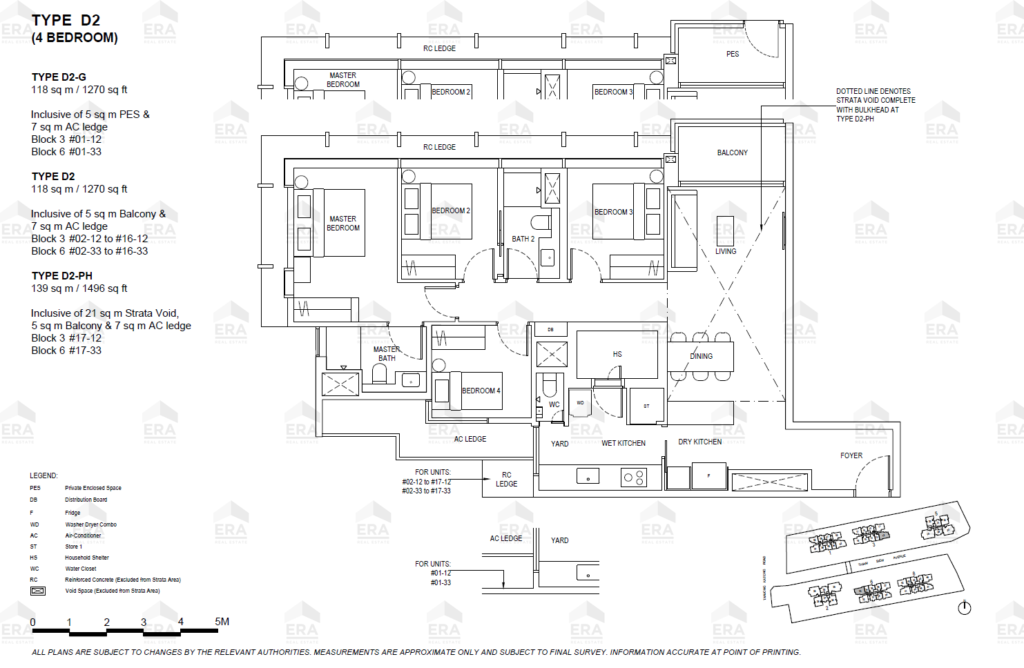 D2-PH · 1,496 sqft floor plan