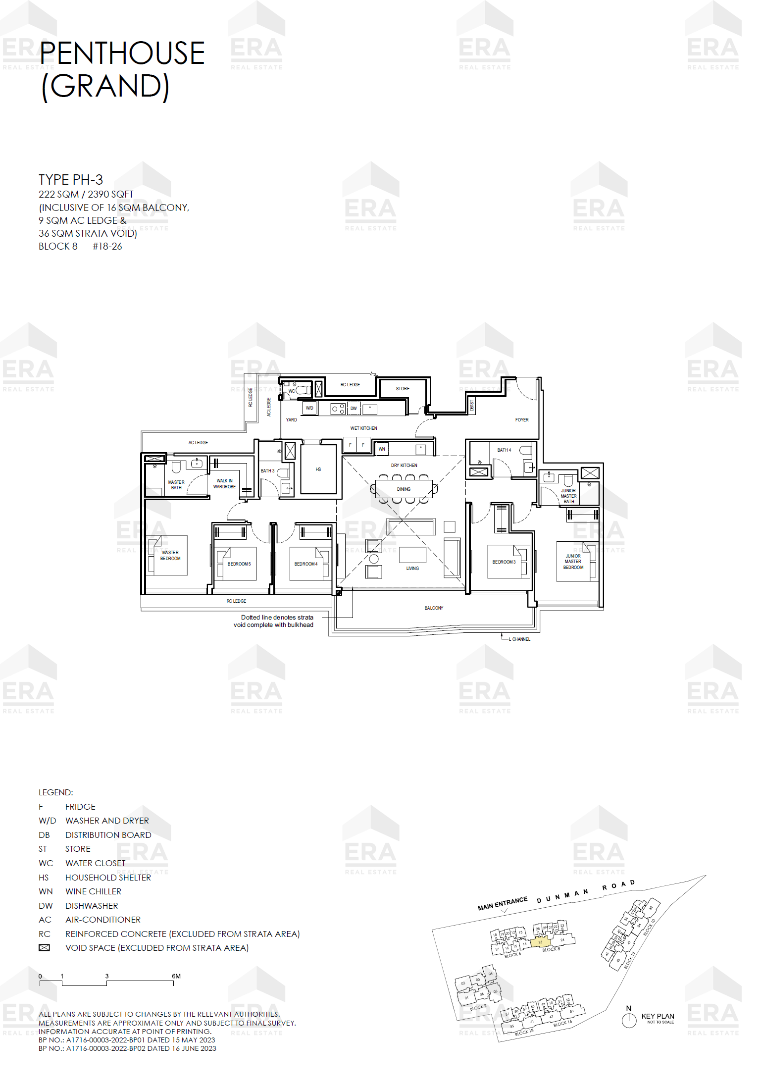 PH-3 · 2,390 sqft floor plan