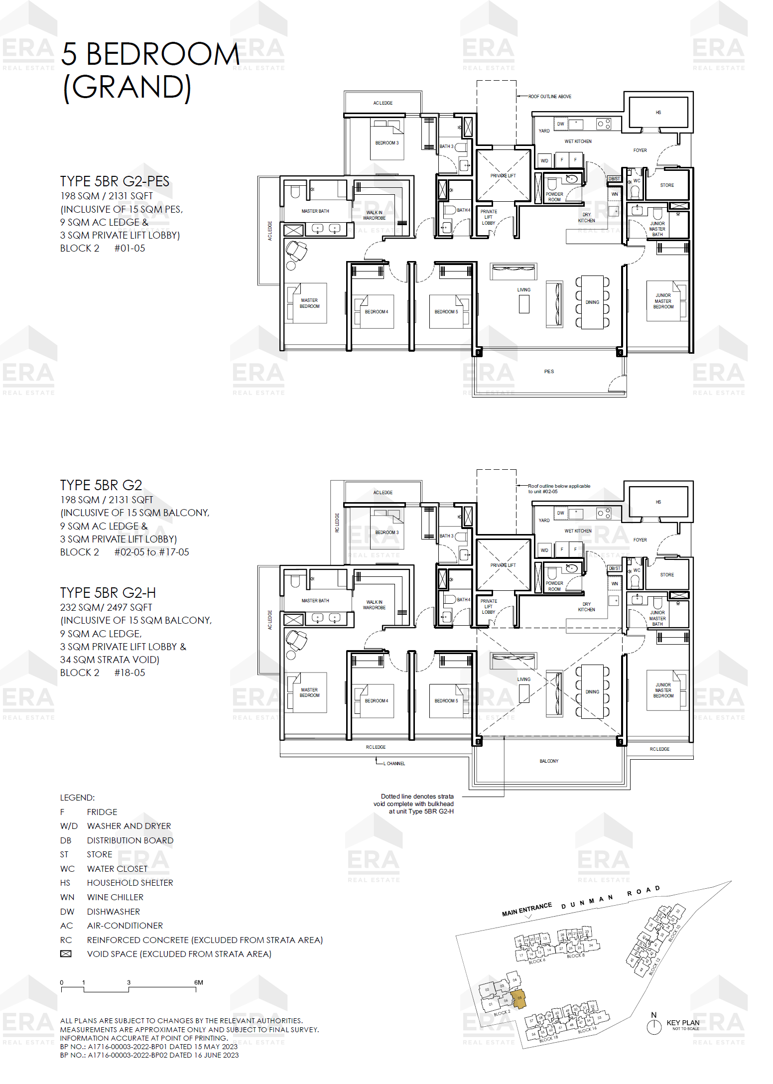 5BR G2-PES · 2,131 sqft floor plan