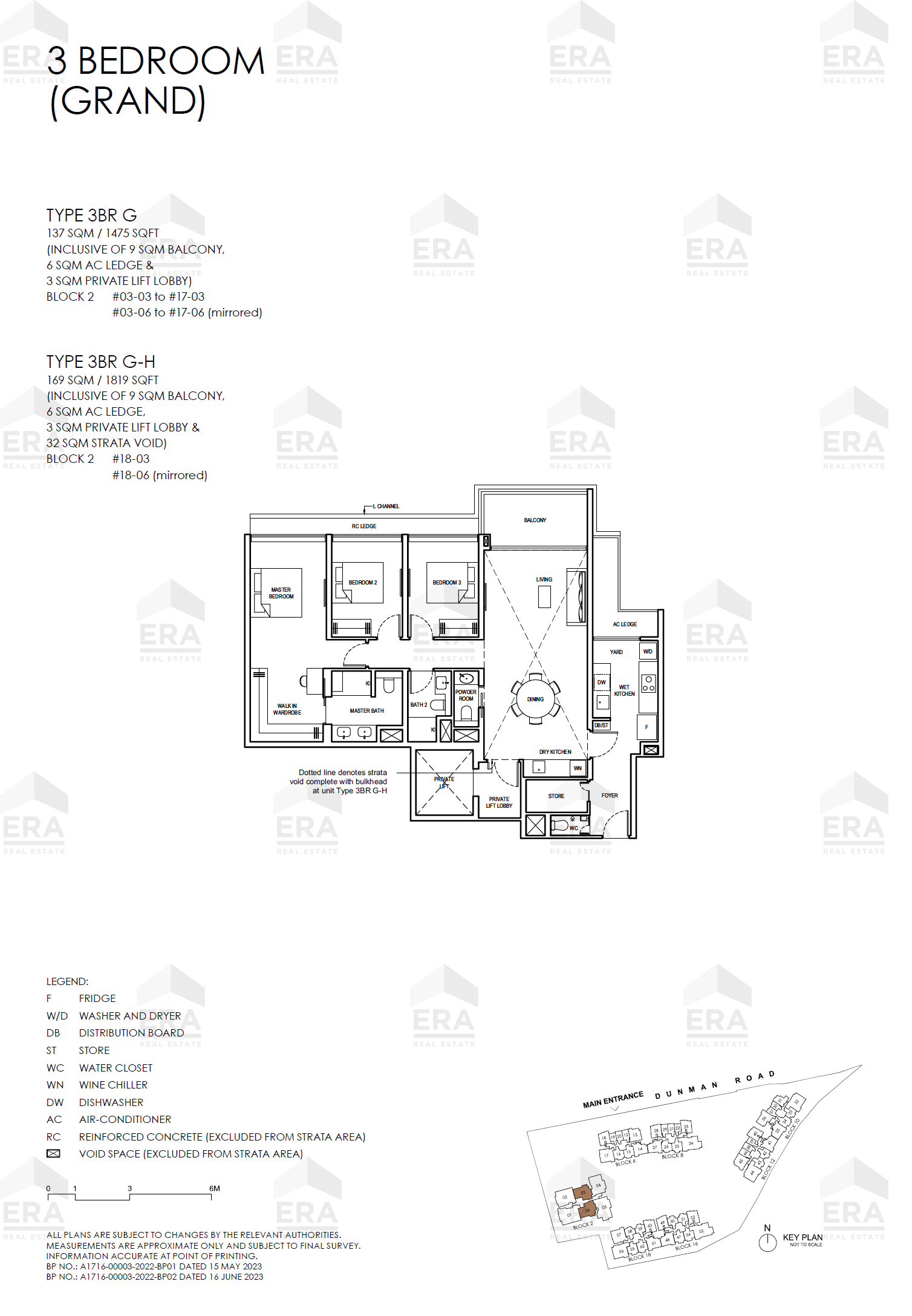 3BR G-H · 1,819 sqft floor plan