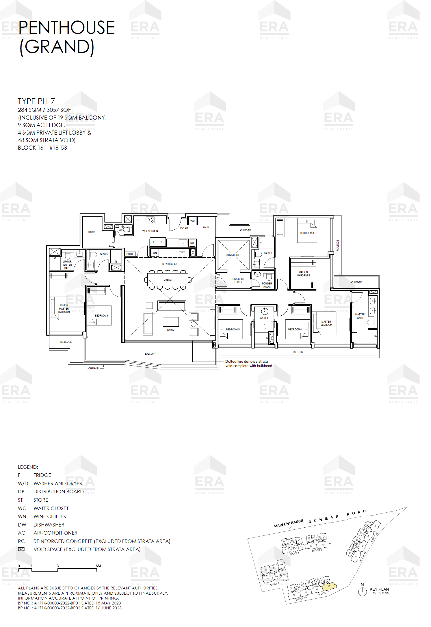PH-7 · 3,057 sqft floor plan