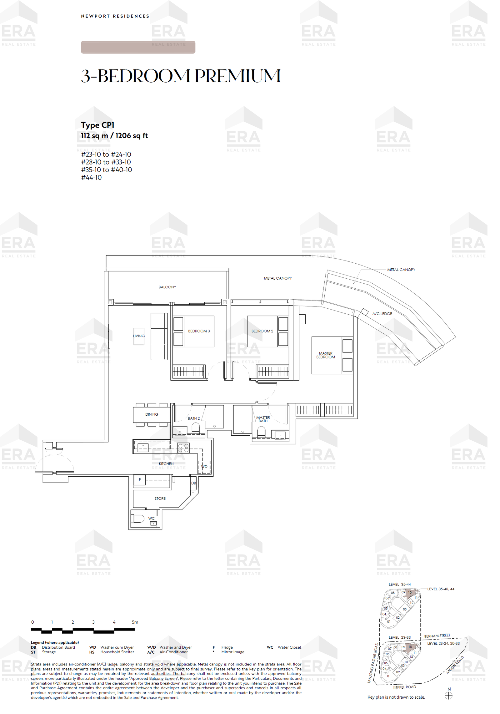 CP1 · 1,206 sqft floor plan