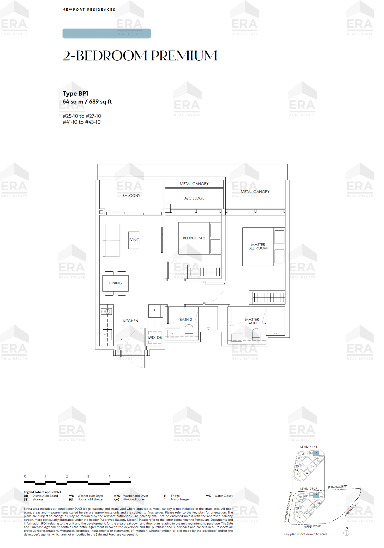 BP1 · 689 sqft floor plan