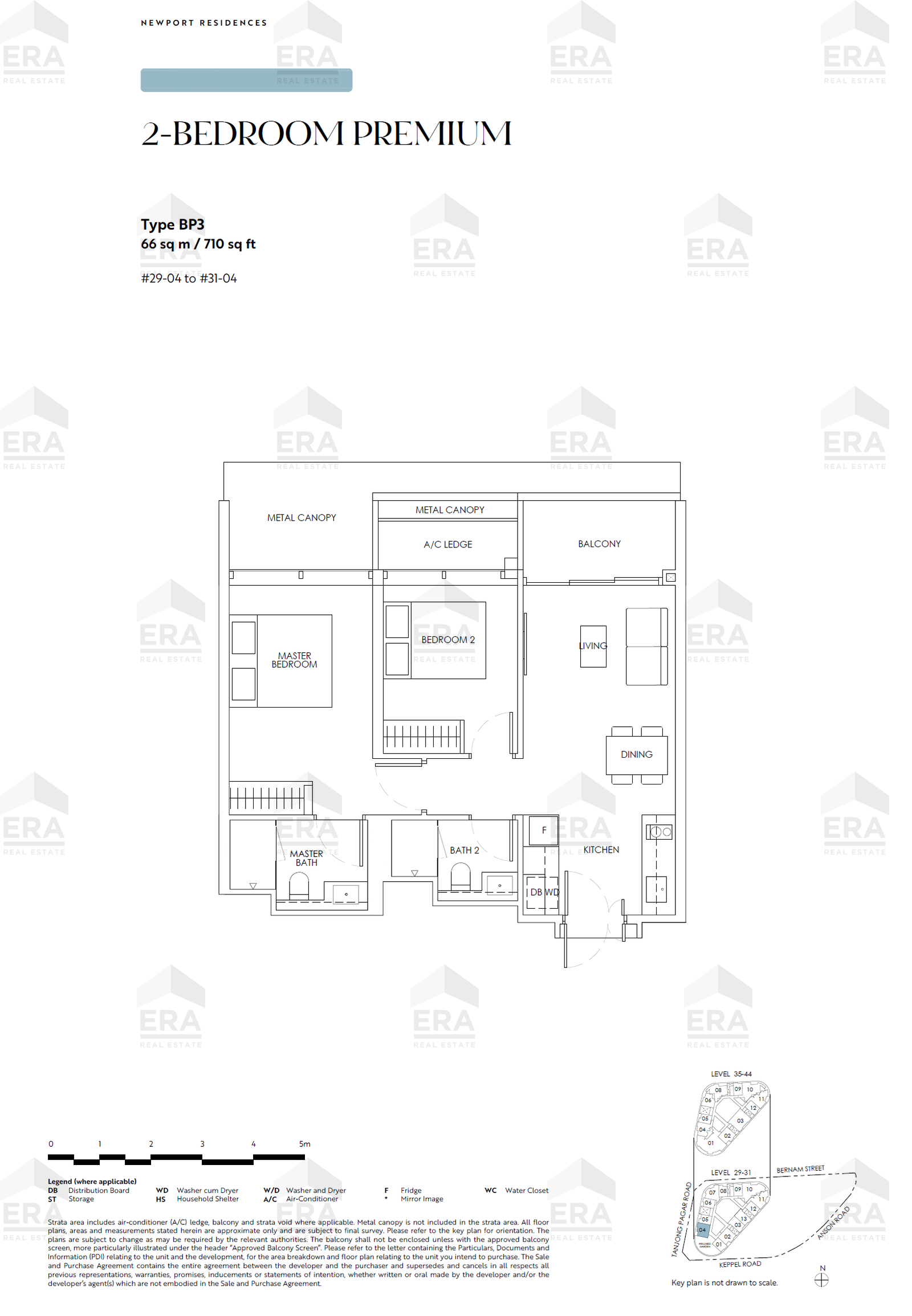 BP3 · 710 sqft floor plan