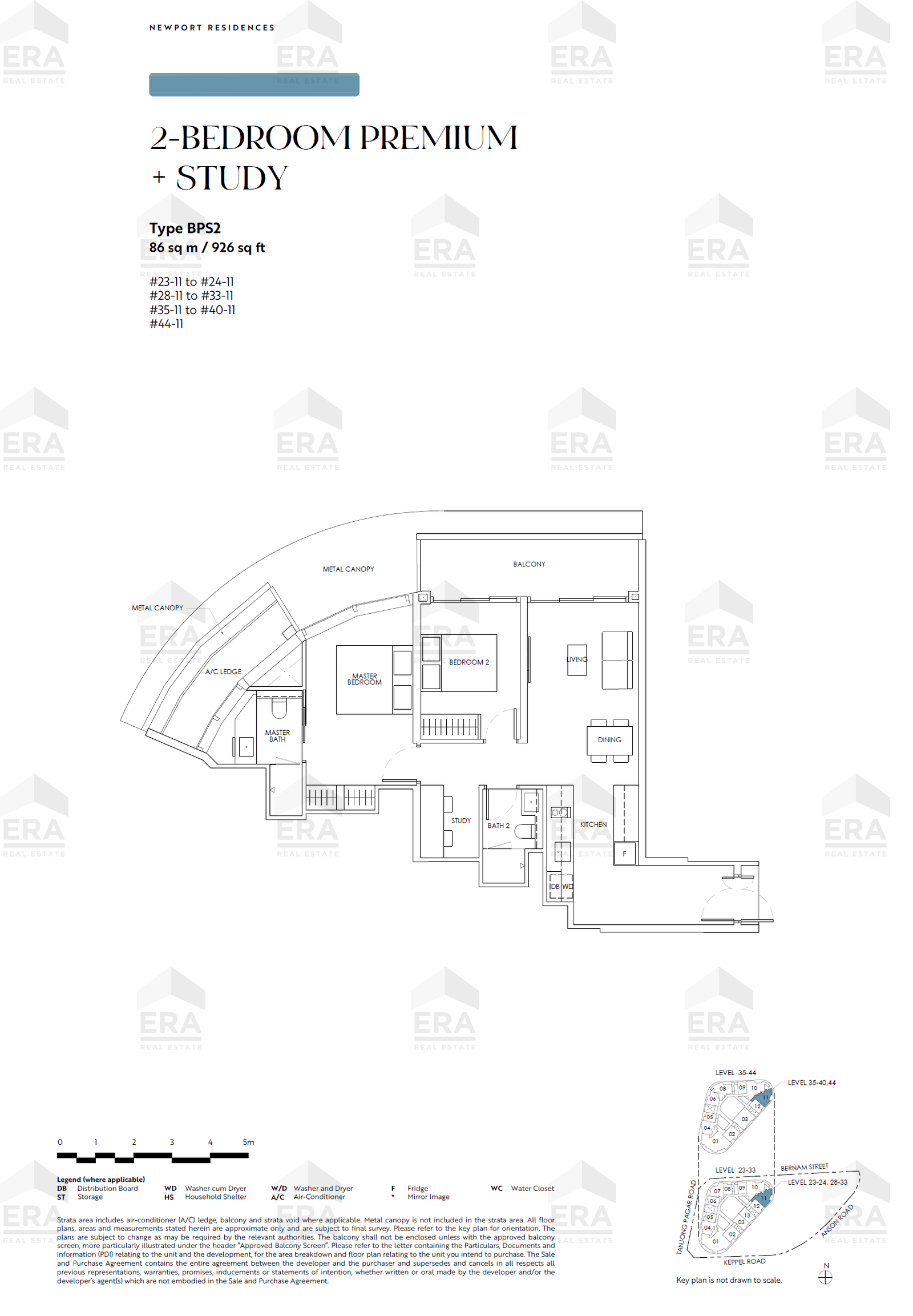 BPS2 · 926 sqft floor plan