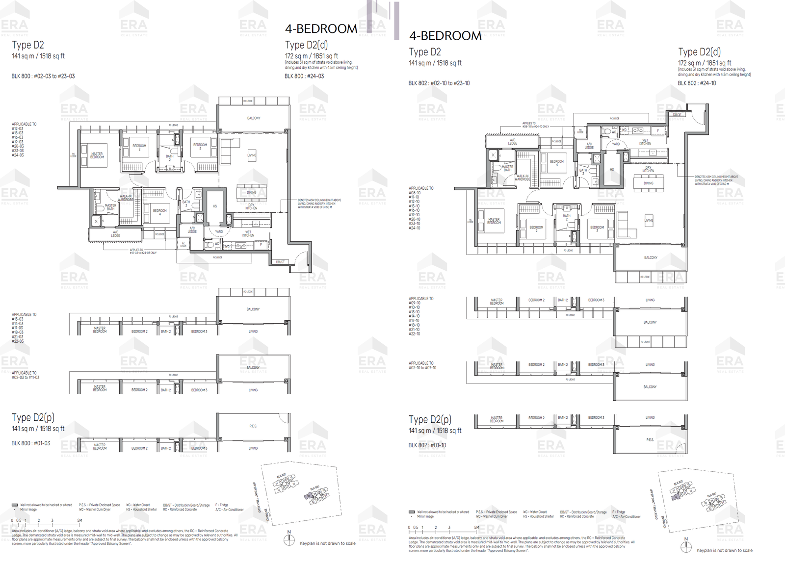 D2 · 1,518 sqft floor plan