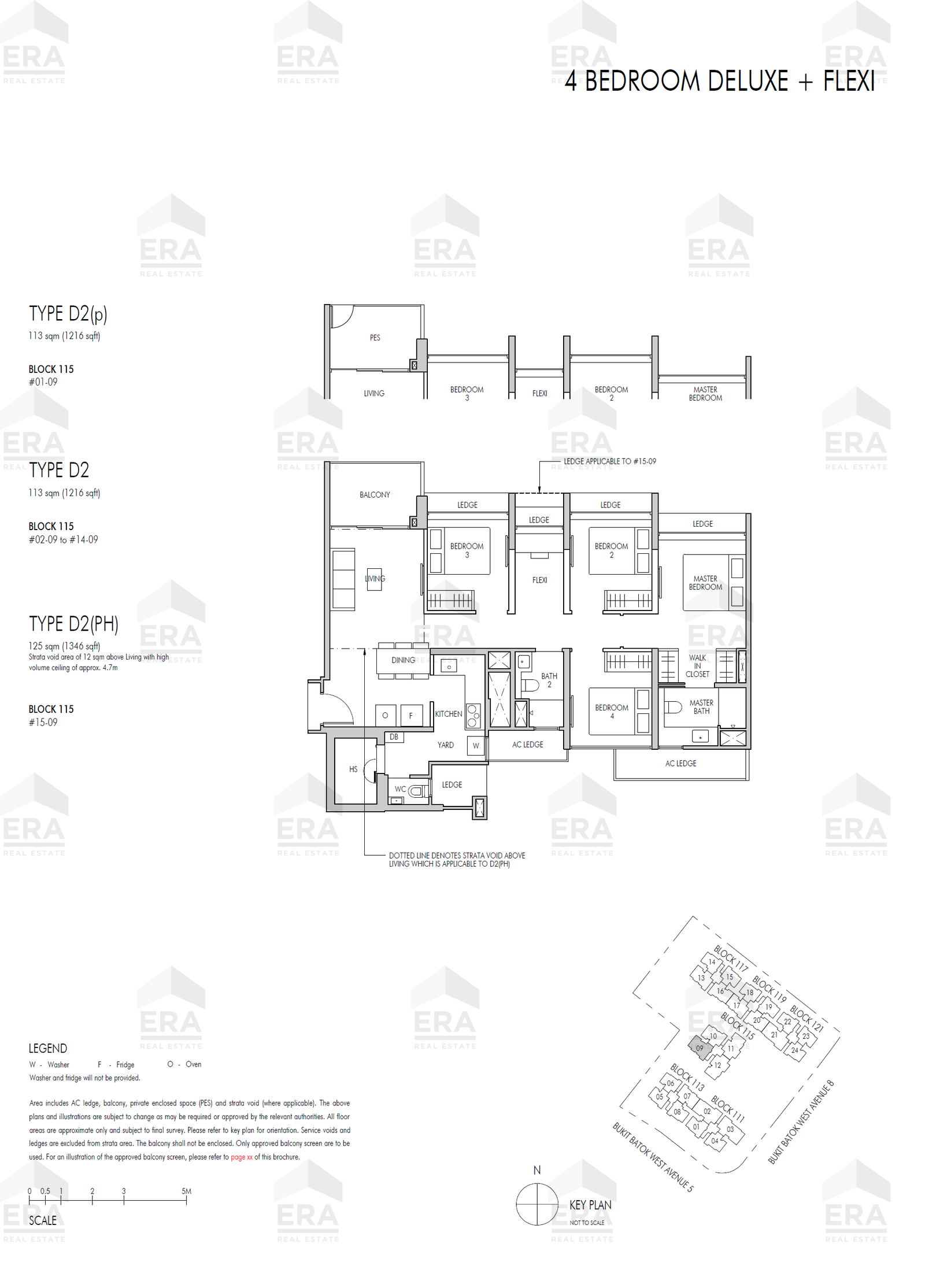 D2 · 1,216 sqft floor plan