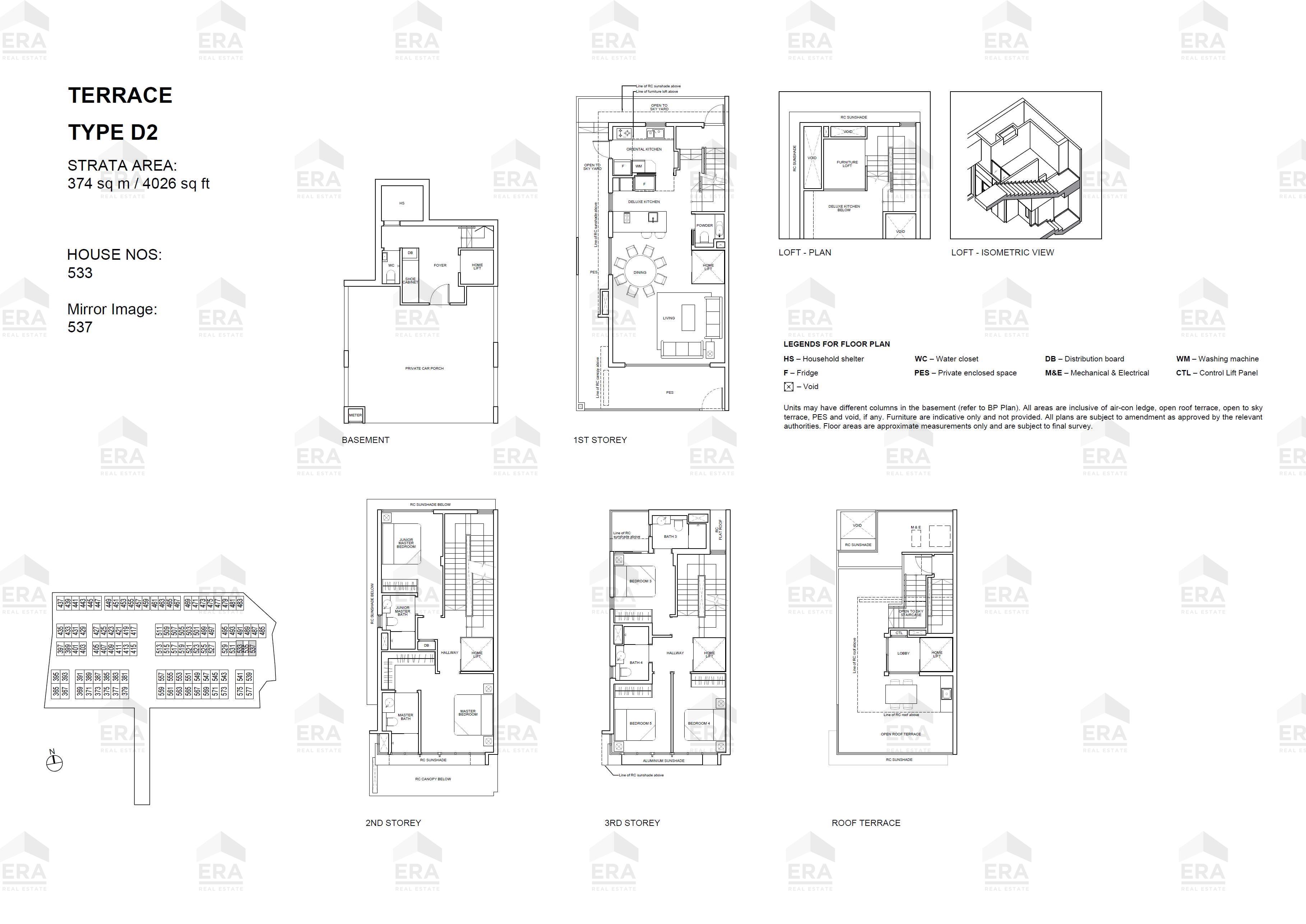 D2(M) · 4,026 sqft floor plan