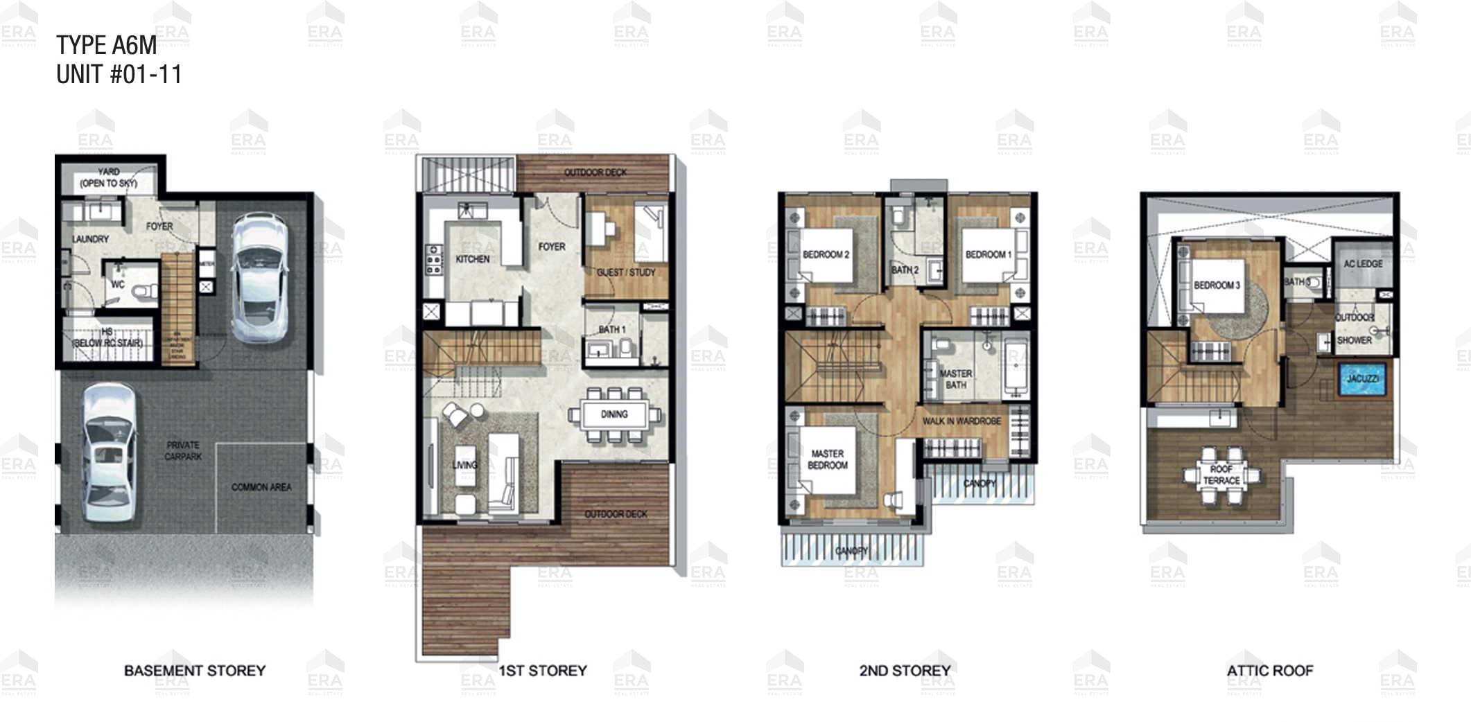 A6M floor plan