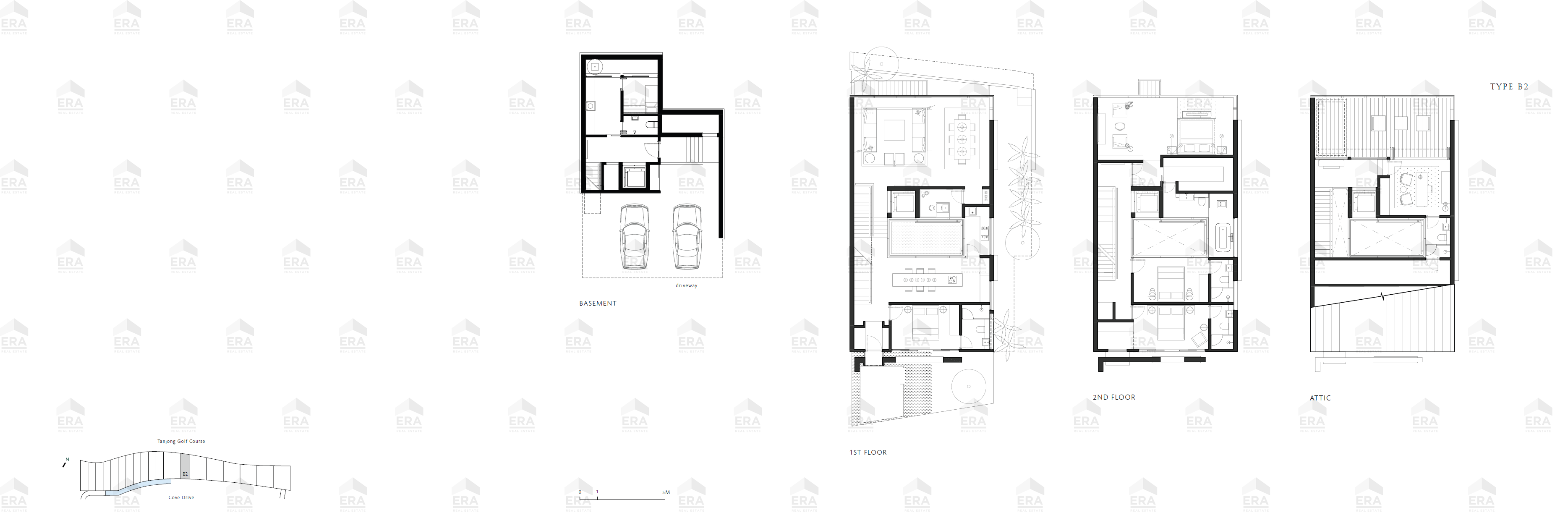 B2 · 5,942 sqft floor plan