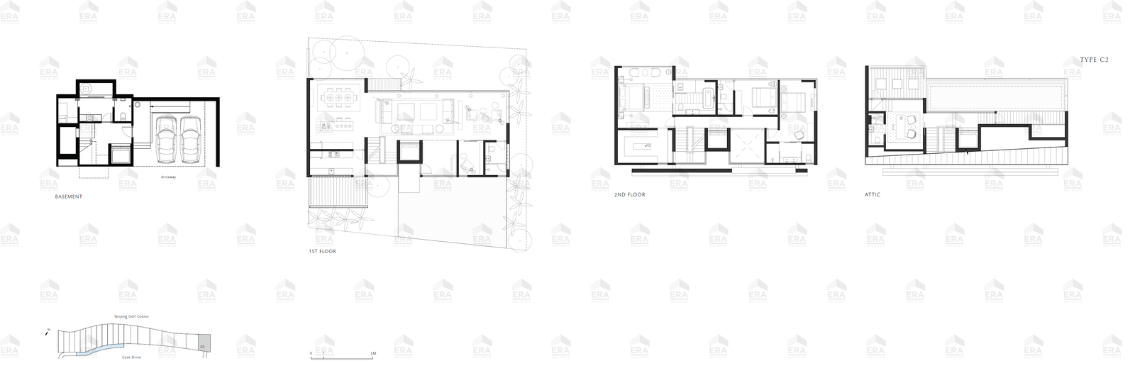 C2 · 7,169 sqft floor plan