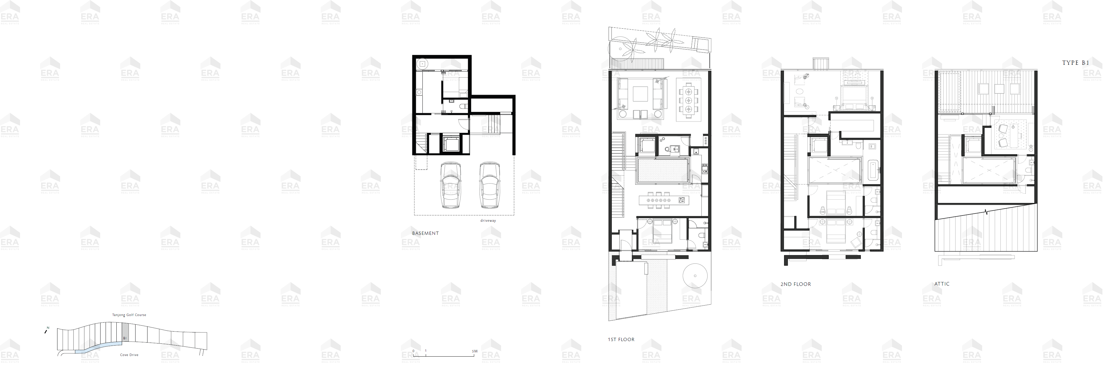 B1 · 6,114 sqft floor plan