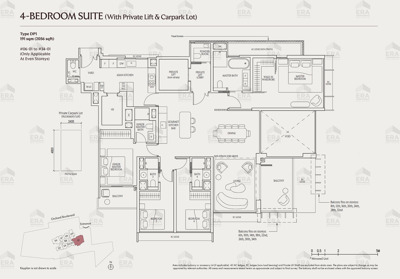 DP1 · 2,056 sqft floor plan