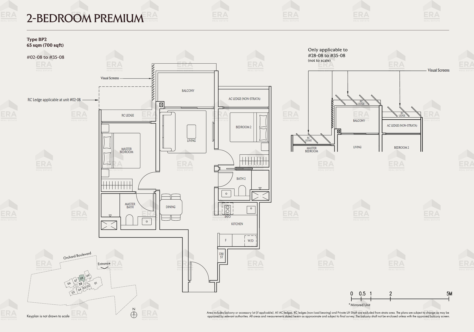 BP2 · 700 sqft floor plan