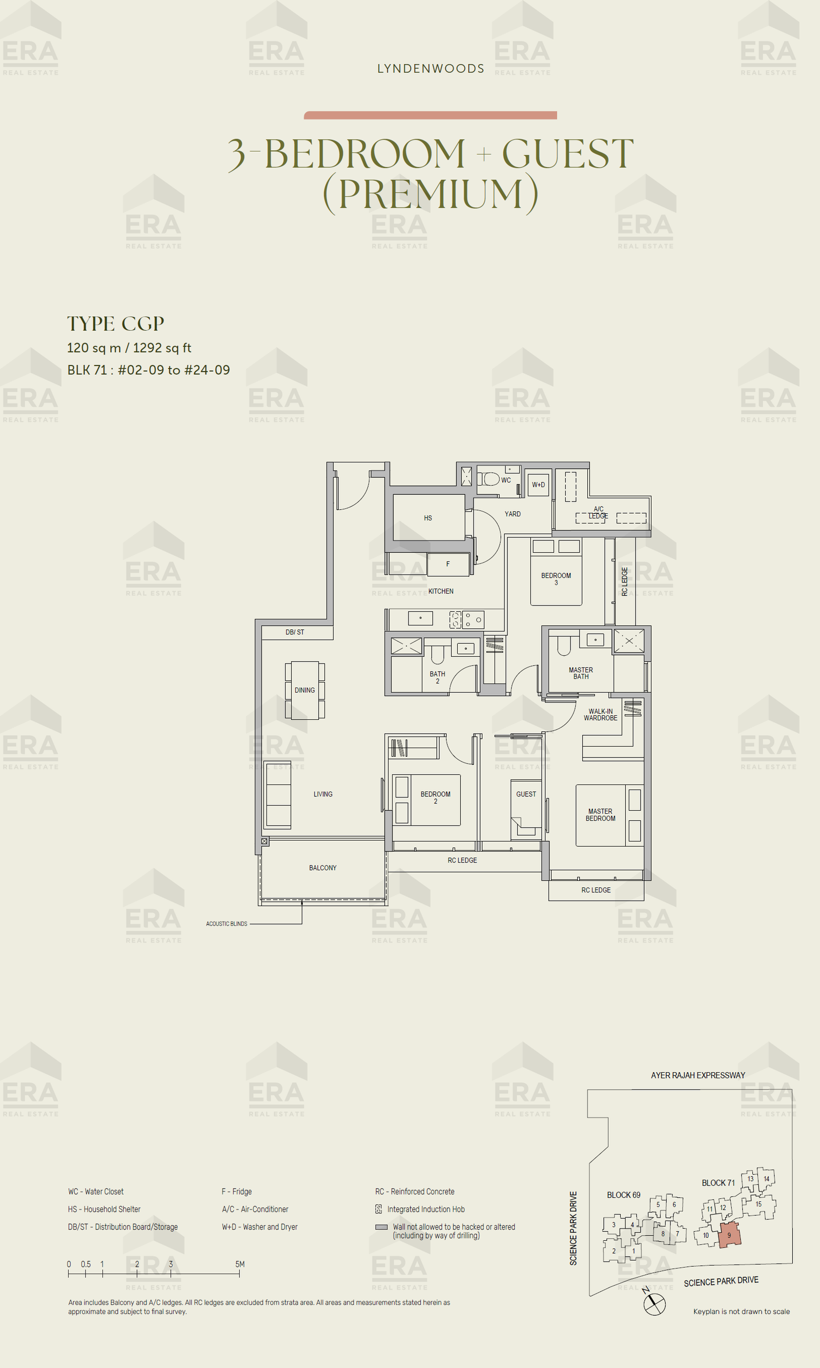 CGP · 1,292 sqft floor plan