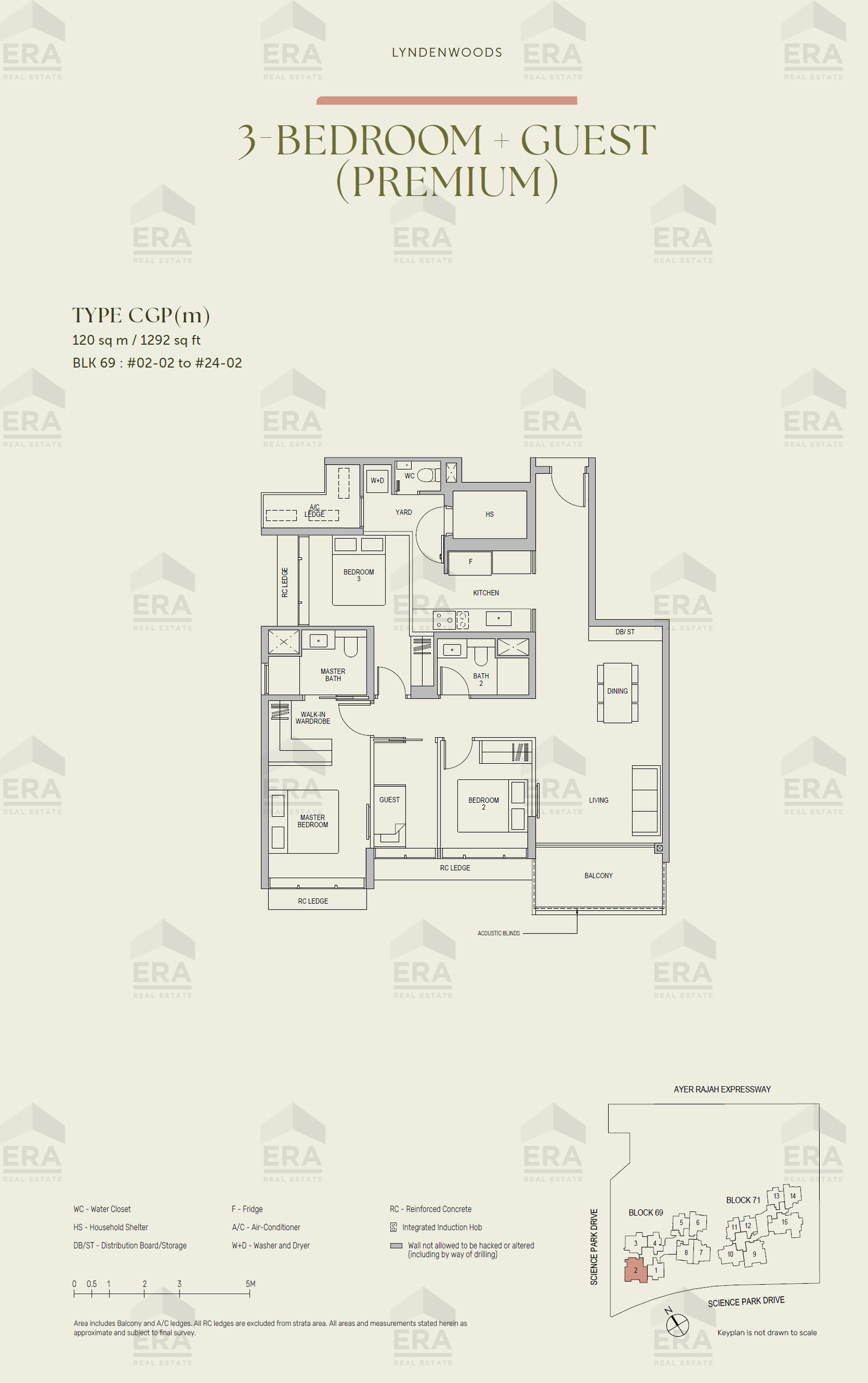 CGP(m) · 1,292 sqft floor plan