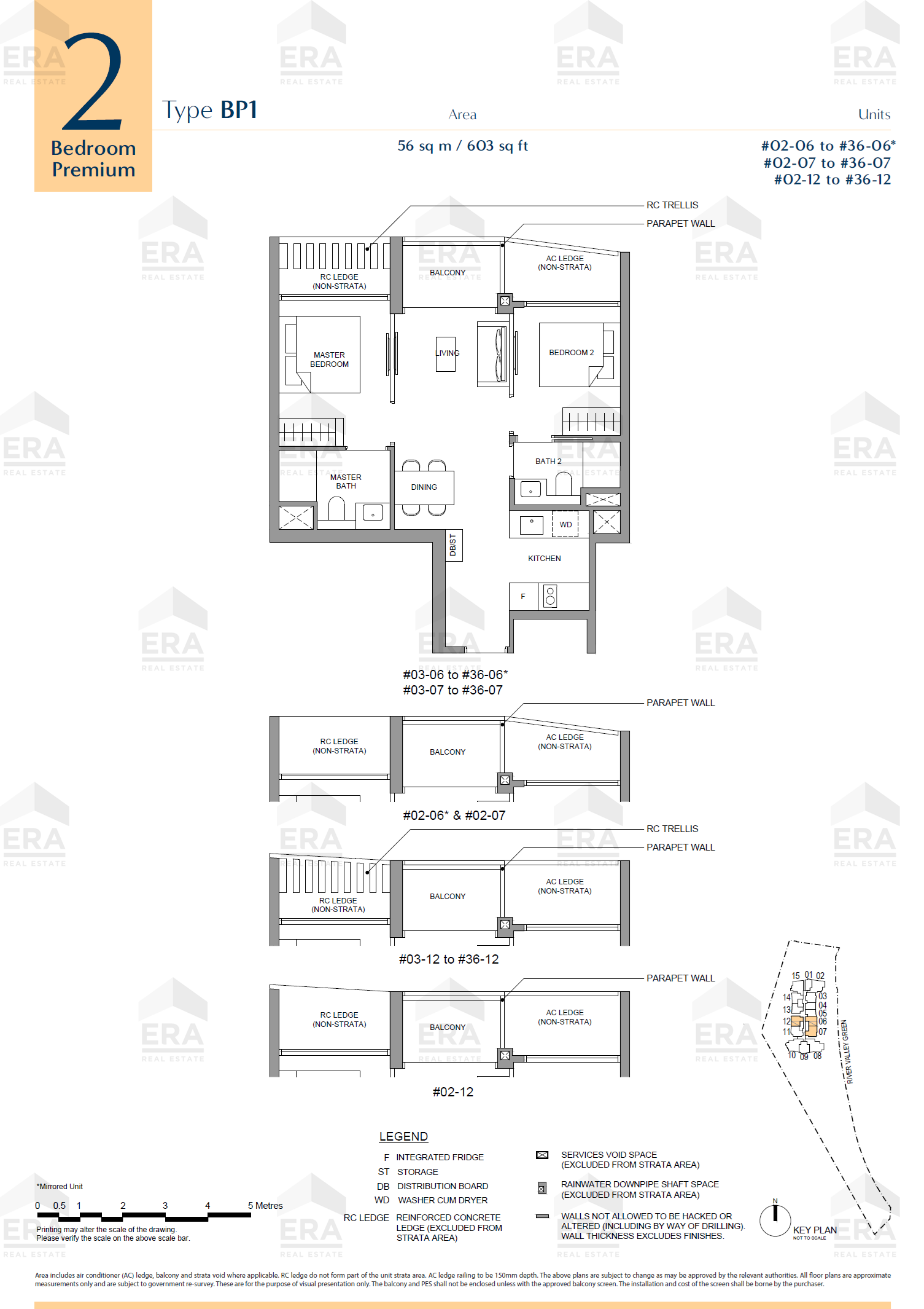 BP1 · 603 sqft floor plan