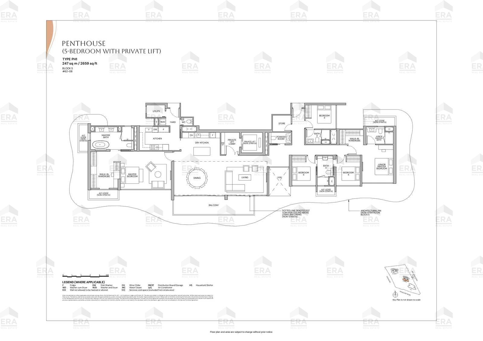 PH1 · 2,659 sqft floor plan