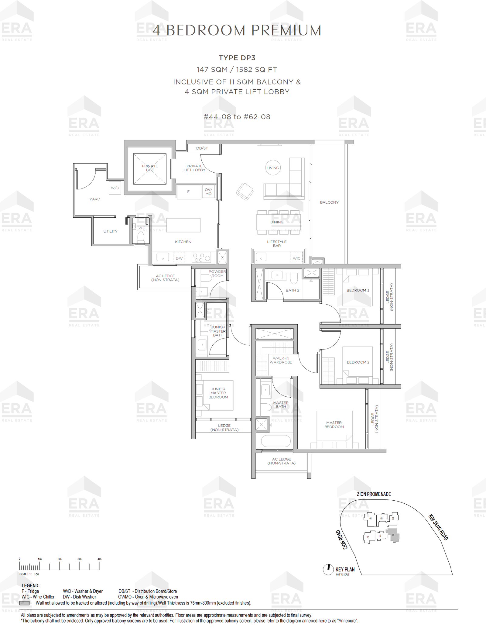 DP3 · 1,582 sqft floor plan