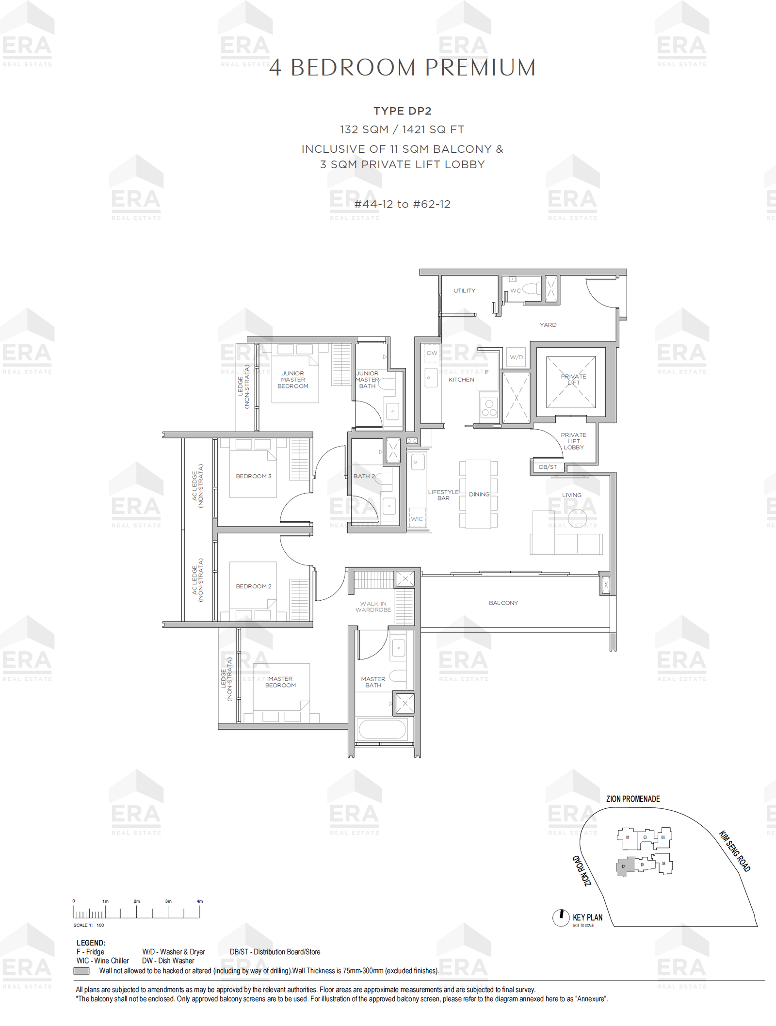 DP2 · 1,421 sqft floor plan