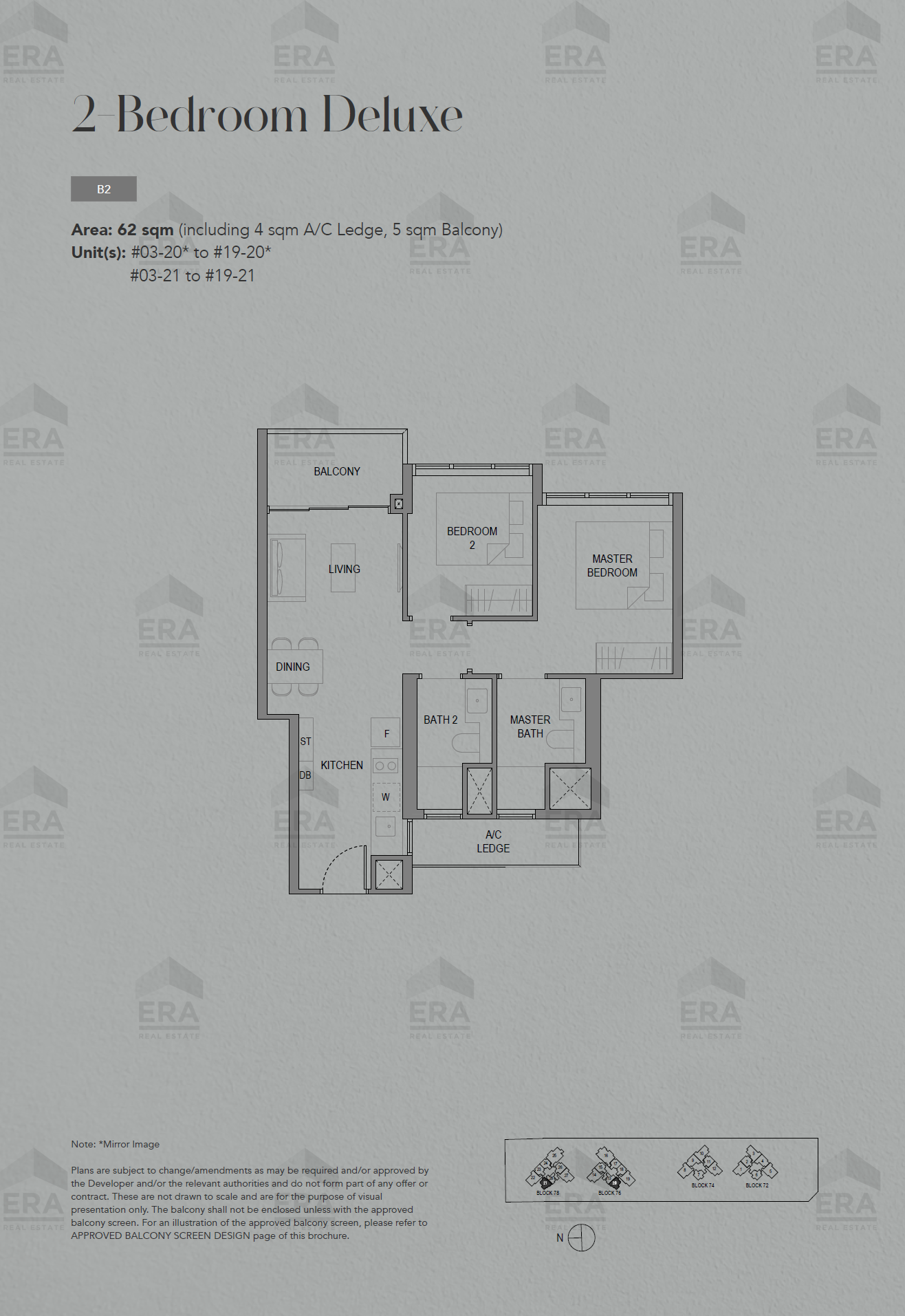 B2 · 667 sqft floor plan