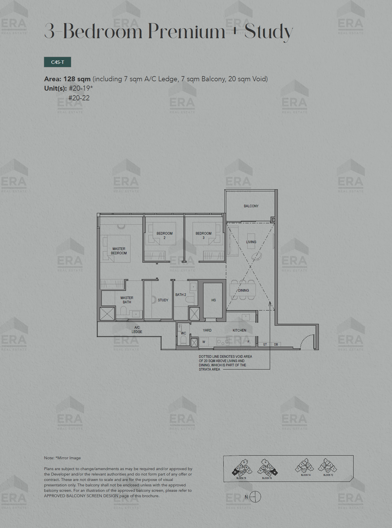 C4S-T · 1,378 sqft floor plan