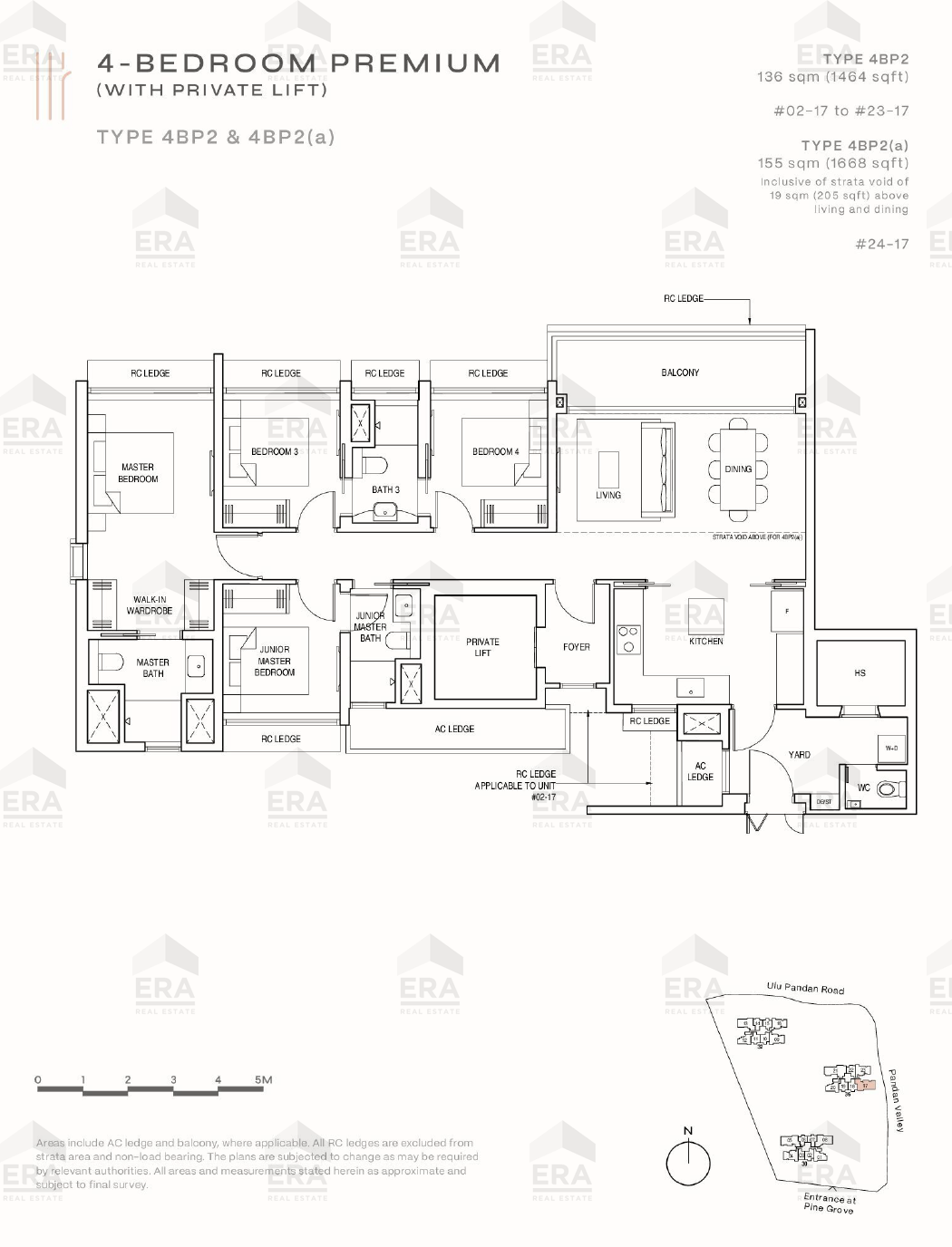 4BP2(a) · 1,668 sqft floor plan