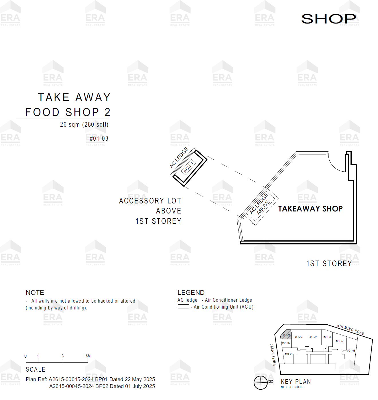 Take Away Food Shop 2 · 280 sqft floor plan