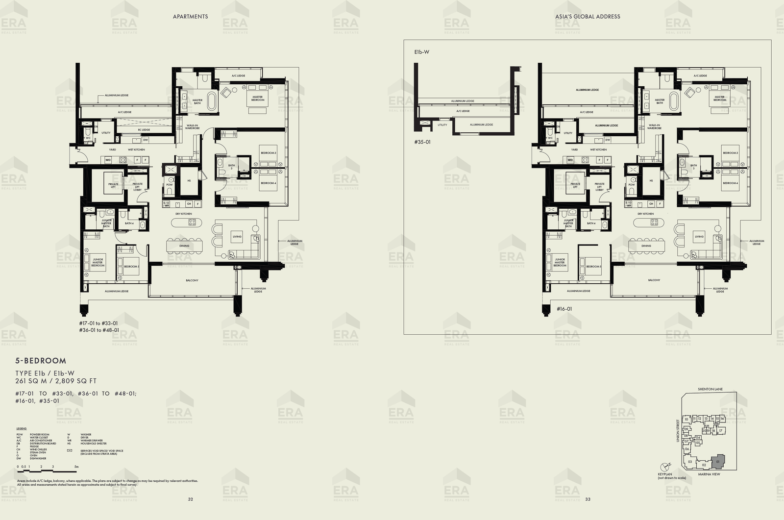 E1b · 2,809 sqft floor plan