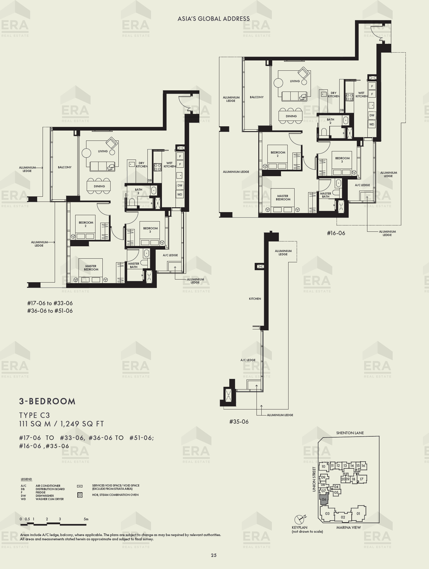 C3 · 1,249 sqft floor plan