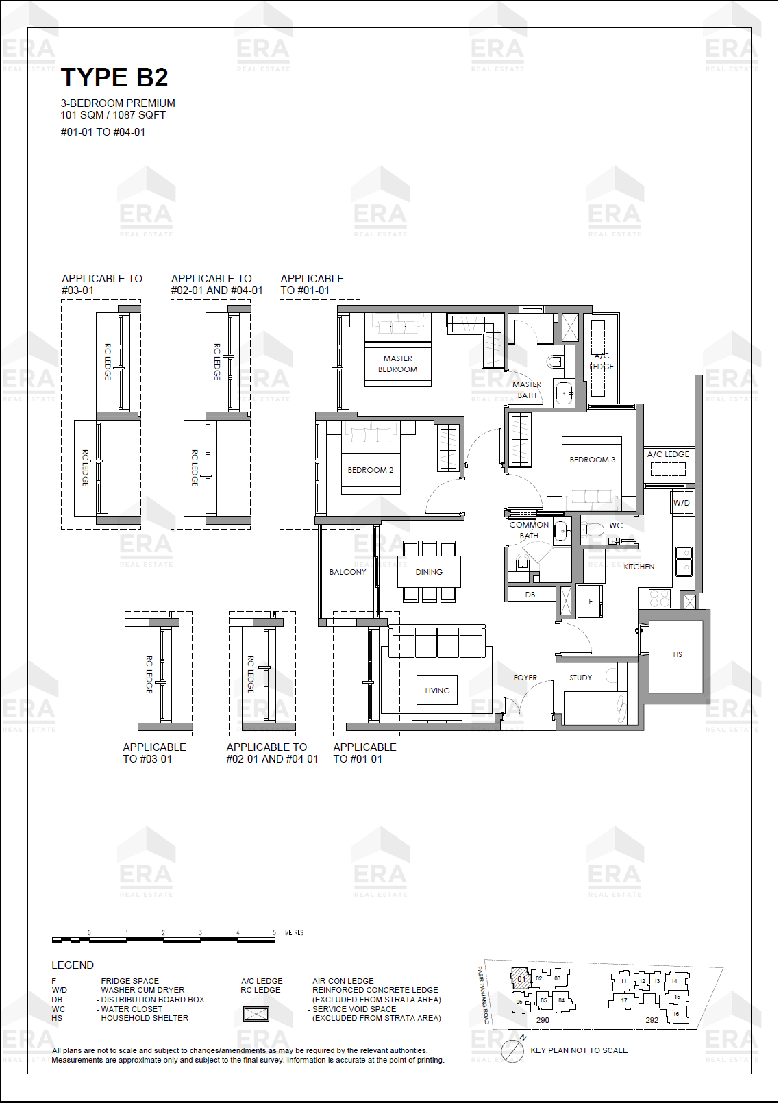 B2 · 1,087 sqft floor plan