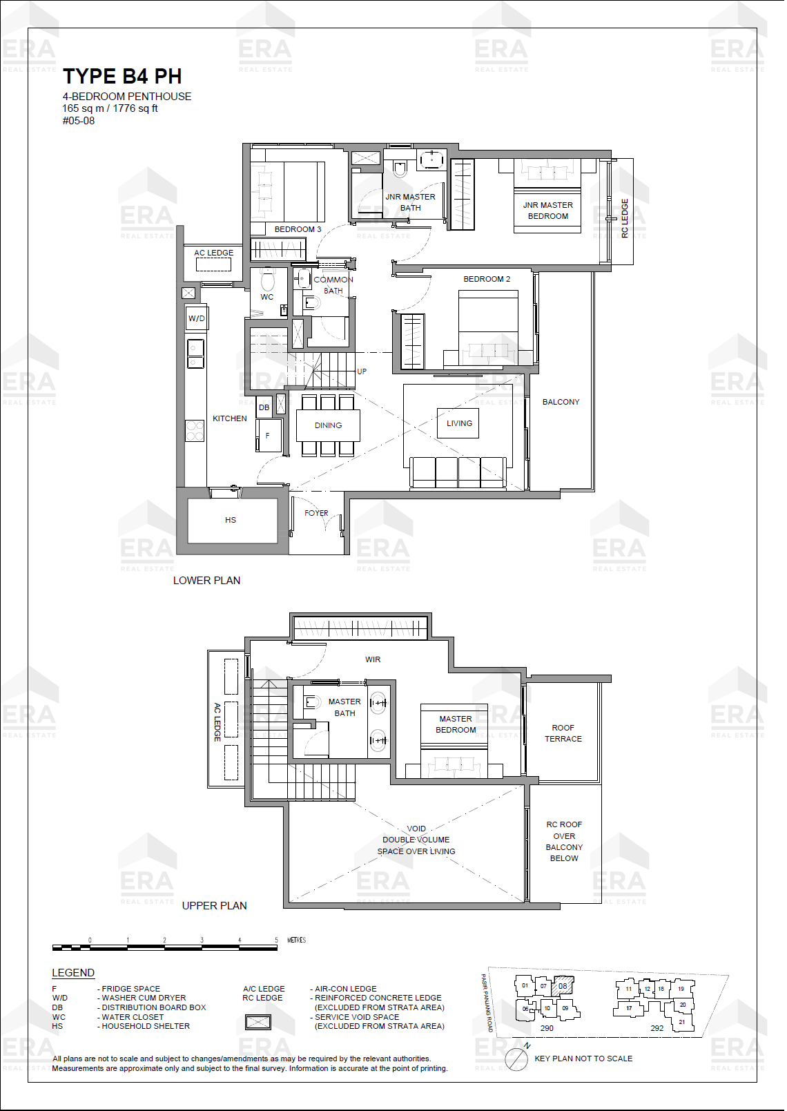 B4 PH · 1,776 sqft floor plan