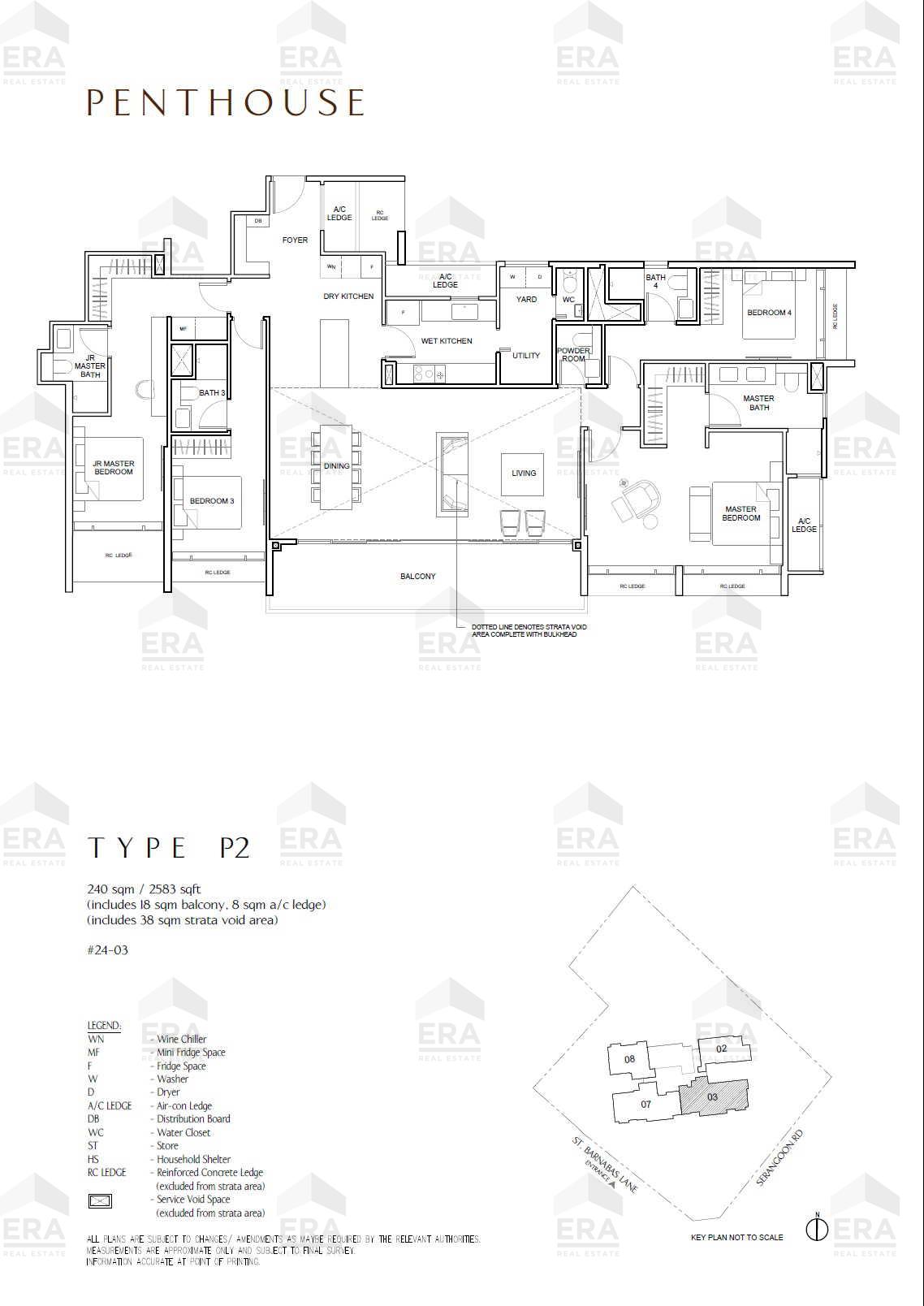 P2 · 2,583 sqft floor plan