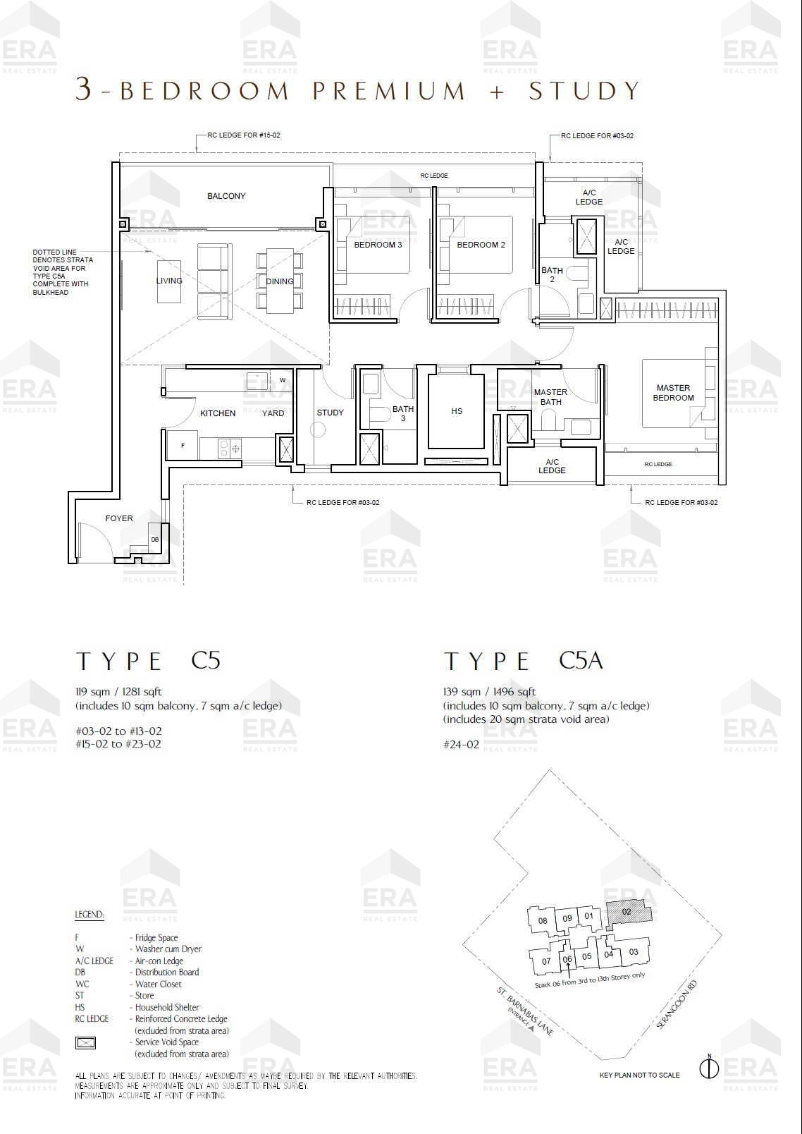 C5A · 1,496 sqft floor plan