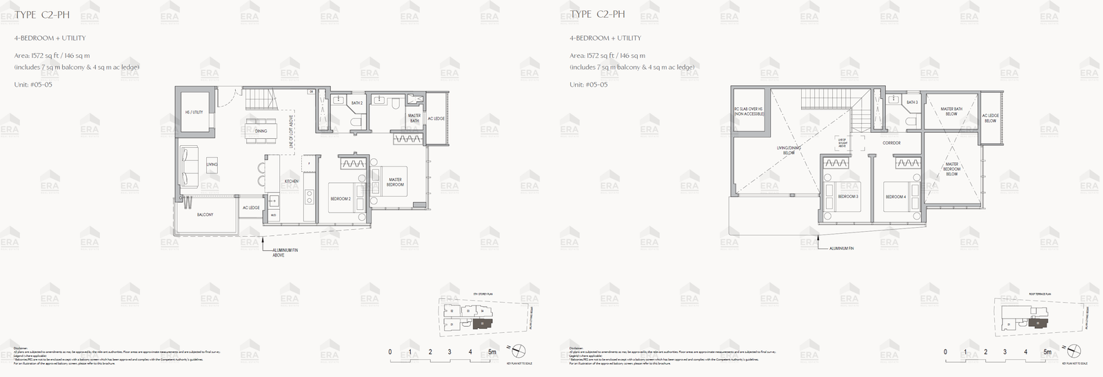 C2-PH · 1,572 sqft floor plan